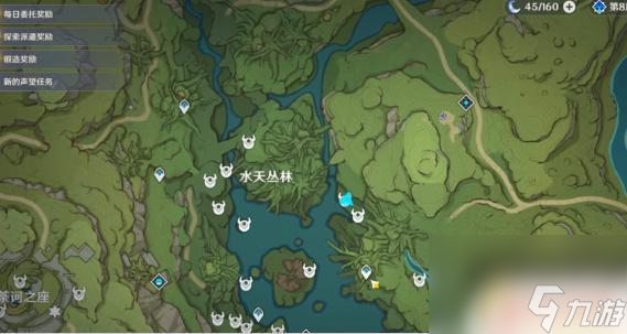原神善见地探索100 原神善见地探索度百分百路线攻略