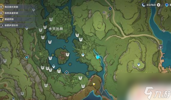 原神善见地探索100 原神善见地探索度百分百路线攻略