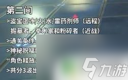 原神新手如何打三间房主 平民玩家通关深径螺旋攻略