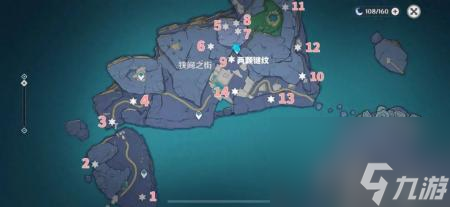 原神寻找剩余的键纹怎么做（原神键纹全位置地图一览）