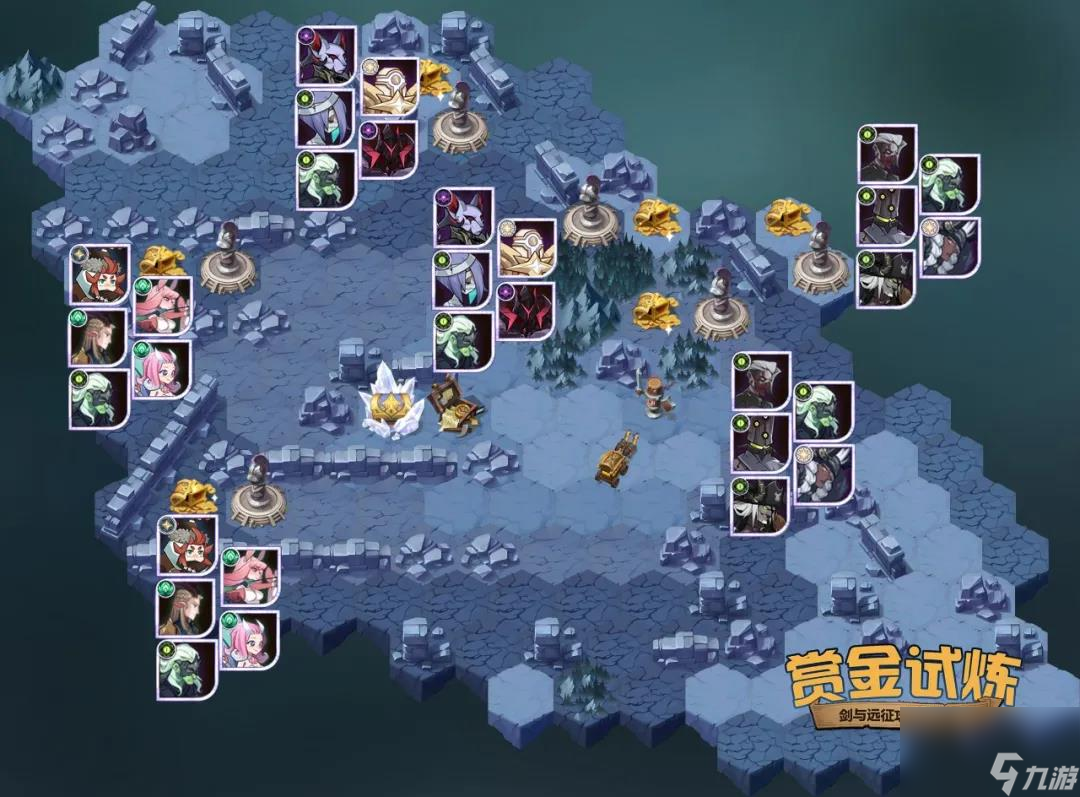 剑与远征特雷兹诺试炼之地攻略图阵容