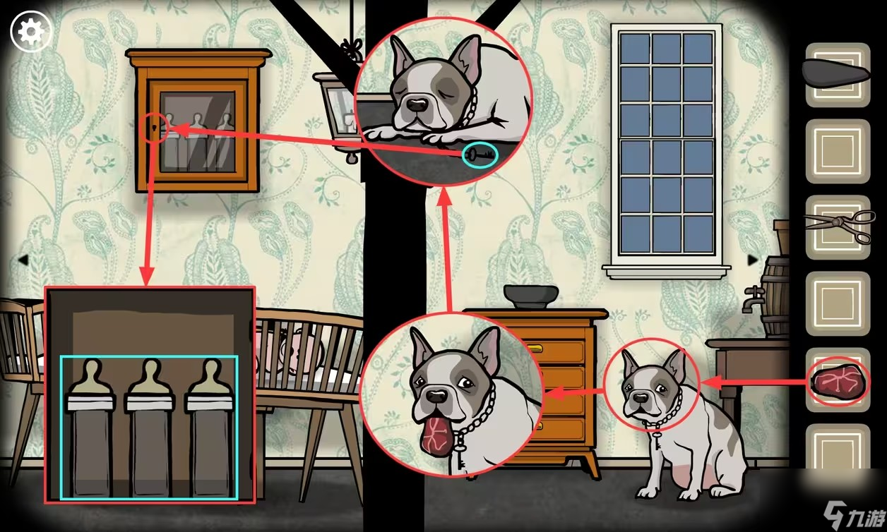 《锈湖根源》第5关分娩解密攻略