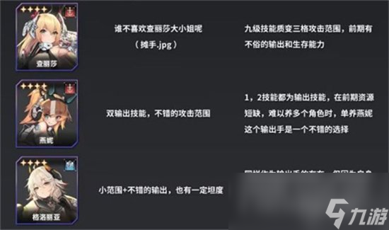 《苍雾残响》心纸怎么样 心纸人物攻略