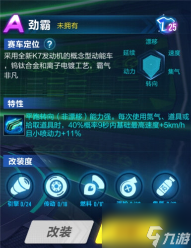 新工坊车厉不厉害 qq飞车手游劲霸特性强度分析