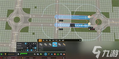 《城市天际线2》跨线立交桥建造方法分享
