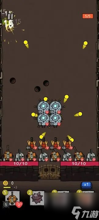 《纸片炮塔》一个抵御怪物攻击的塔防游戏