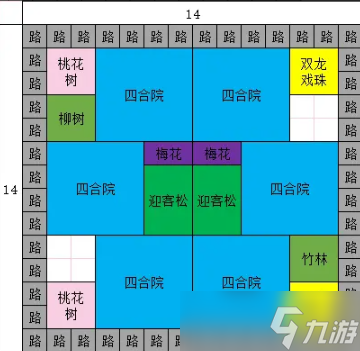 《蓬莱镇》四合院布局怎么摆 四合院布局图介绍