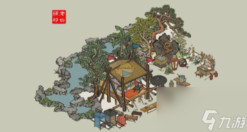 《江南百景图》桂花树下宝藏的秘密怎么解