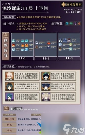原神3.3深境螺旋怎么通過 3.3深境螺旋通關攻略