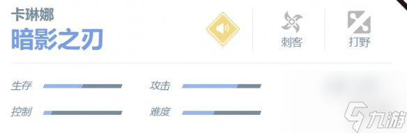 决胜巅峰卡琳娜角色详解