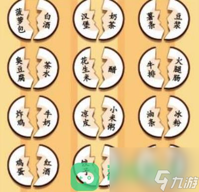 汉字找茬王找出美食的cp过关方法分享