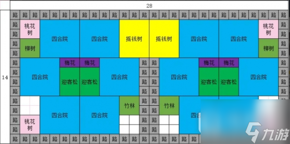 《蓬莱镇》四合院布局怎么摆攻略
