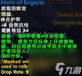 魔兽世界乌龟服新月林地副本掉落介绍