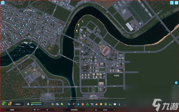 《都市天际线2》平整河堤建造方法