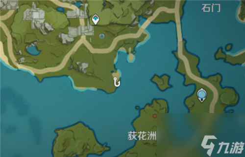 花鳉在哪钓 原神花鳉钓鱼点位置分布图
