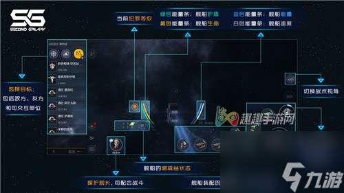 新手入门攻略 第二银河战斗界面功能讲解