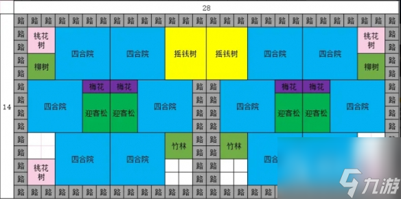 蓬莱镇四合院布局图介绍(蓬莱四合院出售)