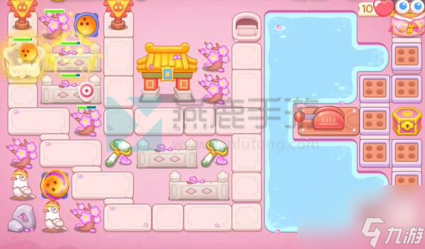 保卫萝卜4秋妃传第81关攻略-秋妃传第81关满星图文攻略