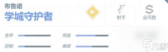 决胜巅峰布鲁诺角色介绍