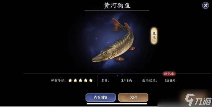 天涯明月刀手游黄河狗鱼位置