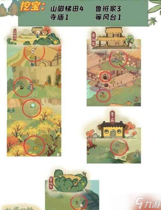桃源深处有人家愿念中寻萝及挖宝具体地点