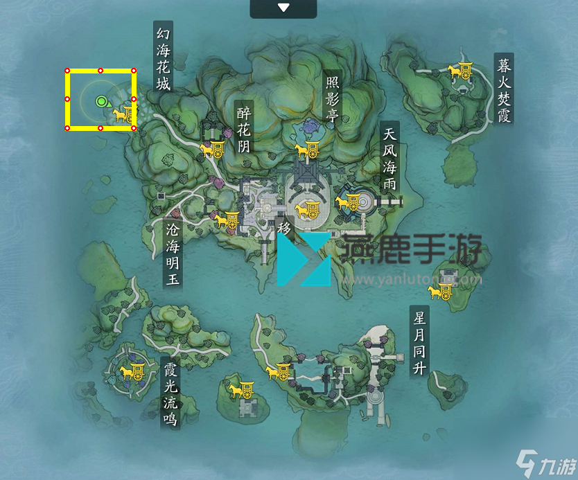 天涯明月刀手游九棘鲈位置-九棘鲈钓鱼刷新位置分布图