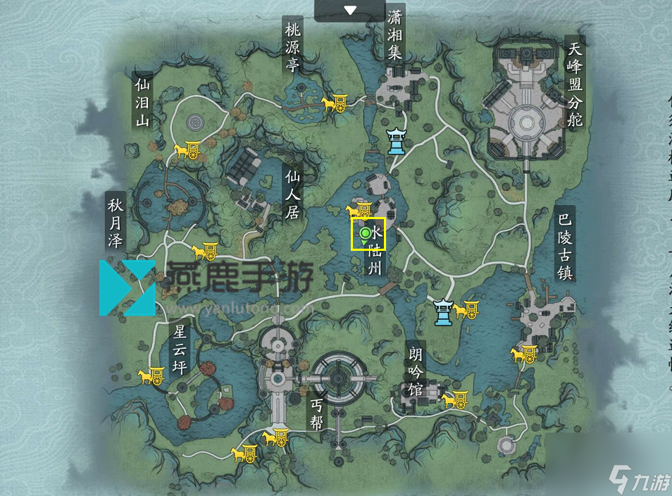 天涯明月刀手游鲥鱼在哪钓-鲥鱼位置钓鱼分布图