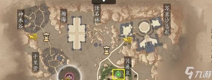 天涯明月刀手游黄河狗鱼位置