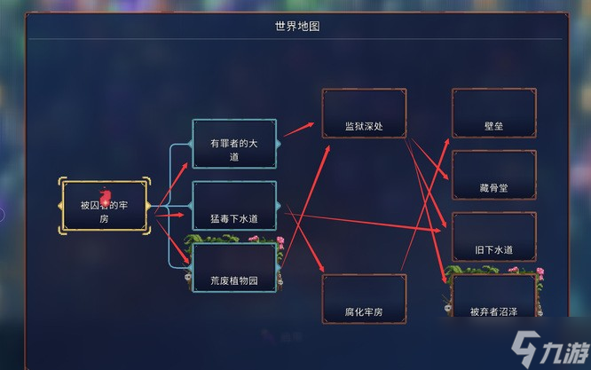 《重生細(xì)胞》地圖路線介紹