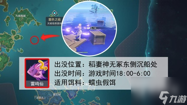 原神渔获精炼材料钓鱼点详情