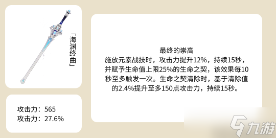 【原神】锻造武器推荐（时至枫丹）
