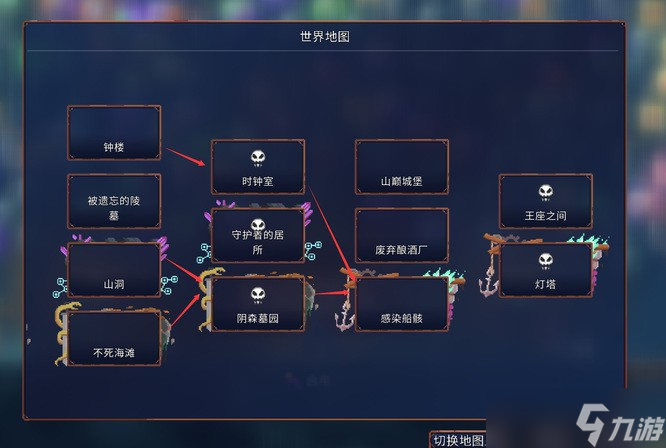 《重生细胞》地图路线介绍