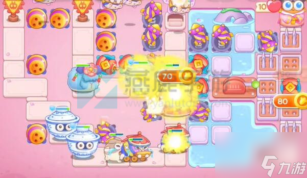 保卫萝卜4秋妃传第81关攻略-秋妃传第81关满星图文攻略