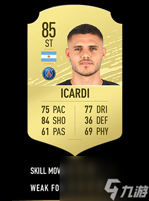 FIFA20球员能力排行榜第