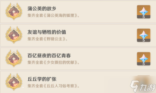 【原神】阅读类成就汇总攻略