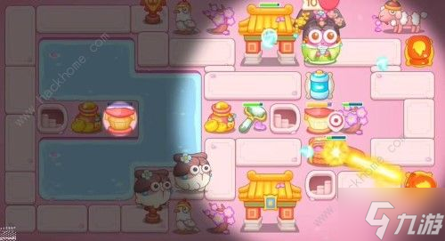 保卫萝卜4秋妃传第82关攻略 秋妃传第82关怎么三星通关