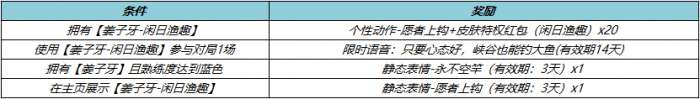 王者荣耀姜子牙闲日渔趣什么时候上线 姜子牙闲日渔趣皮肤上线介绍