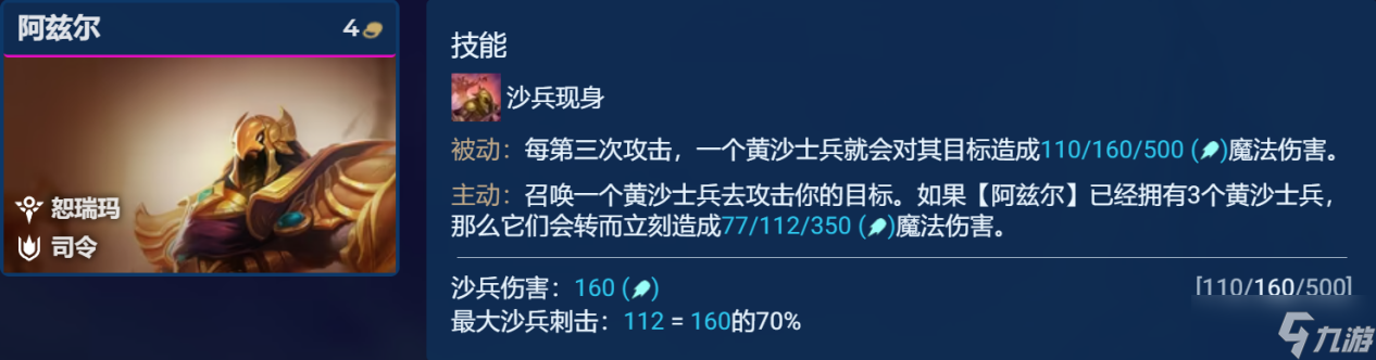 金铲铲之战s9.5诺克转沙皇阵容推荐 诺克转沙皇阵容玩法攻略
