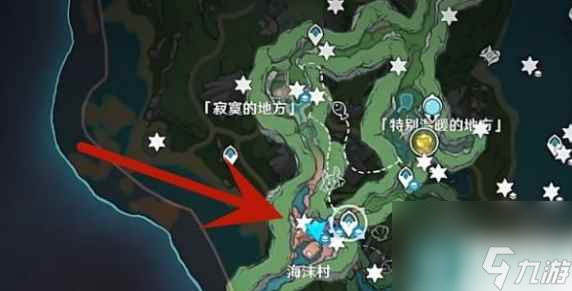 原神中海沫村水神瞳在哪里 原神中海沫村水神瞳在哪里攻略