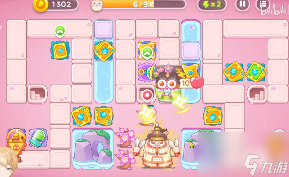 保卫萝卜4秋妃传第73关攻略