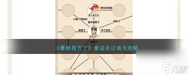 爆梗找茬王童话合订本通关攻略