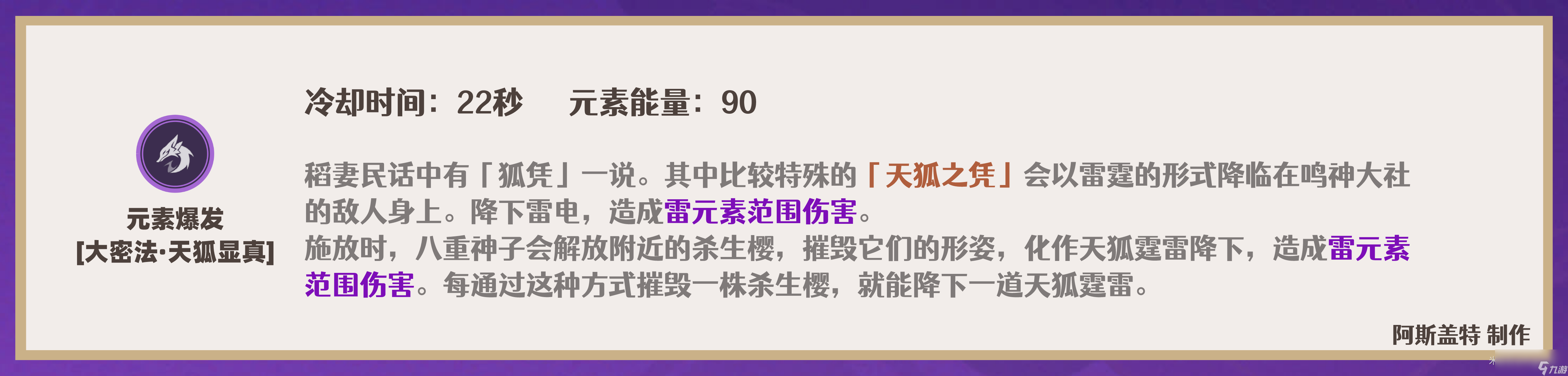 原神2024八重神子天赋加点推荐