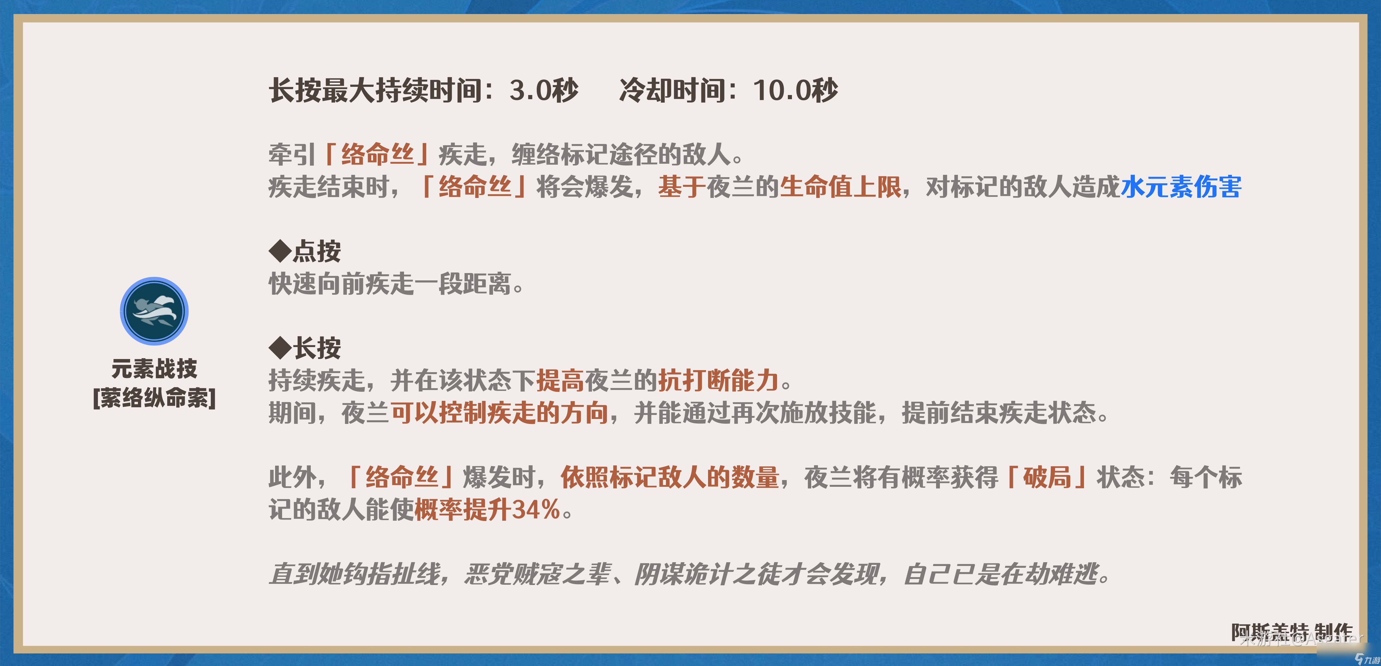 原神2024夜兰天赋加点推荐