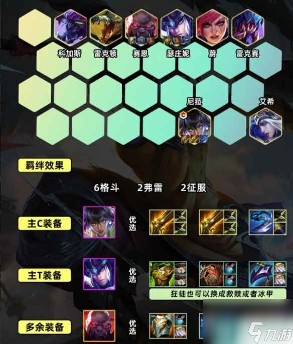 《金铲铲之战》六斗尼菈怎么玩 S9.5六斗尼菈阵容推荐