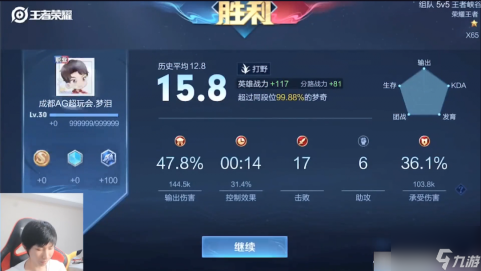 峡谷冲分好搭档 梦奇配瑶双盾绕后所向披靡 马超小明输