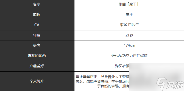 宿命回響弦上的嘆息魔王角色介紹