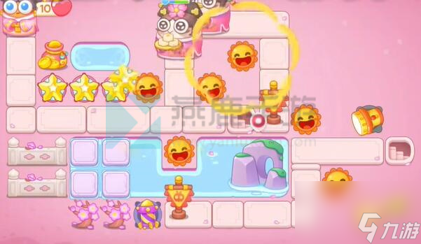 保卫萝卜4秋妃传第85关攻略-秋妃传第85关满星图文攻略