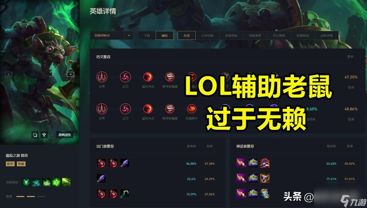 lol老鼠为什么很少人玩（为什么老鼠没人选）「专家说」