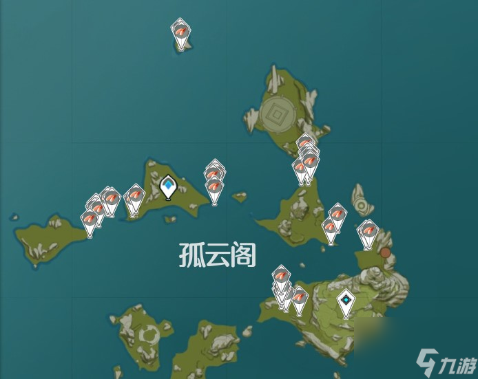 原神螃蟹岛在哪里