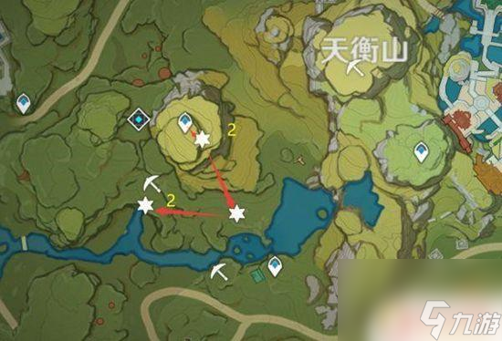 石珀原神位置地中之盐 原神石珀采集的最佳地点和路线图文攻略